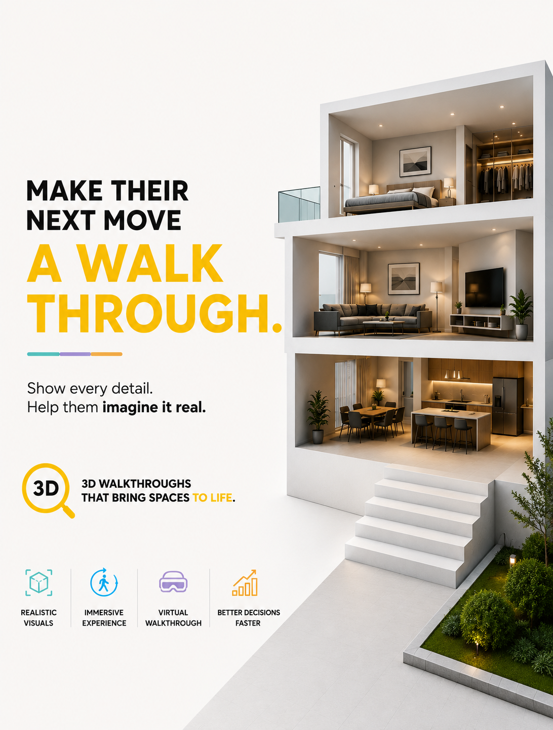 How 3D Walkthroughs Help Real Estate Projects Sell Before Construction Begins
